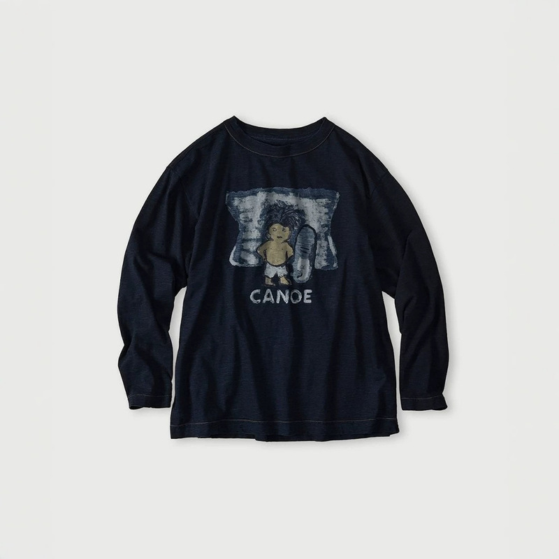 Directly Supplied from the Original Factory, Foreign Trade Clothing Ctrl C 45R - Front Triangle Cartoon Skateboard Long-Sleeve T-Shirt, New Japanese Style for Men