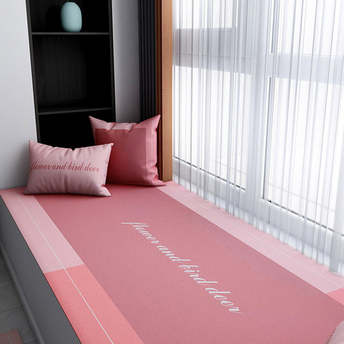 Light luxury bay window sill cushion, bay window cushion, universal balcony cushion for all seasons, freely cutable window sill cushion, seat cushion