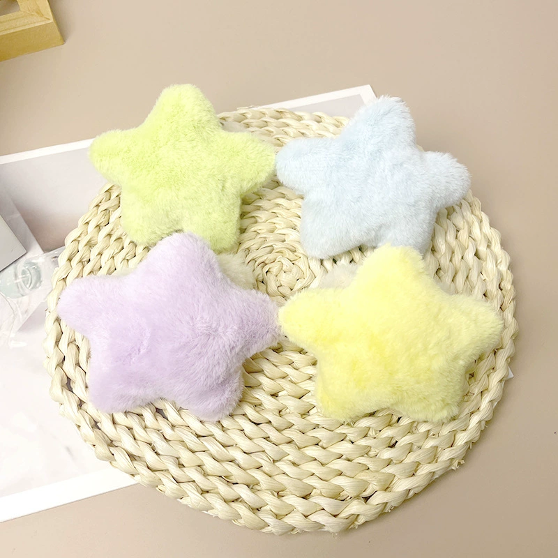 В этом году новая радуга плюшевая брелок подвеска пятиконечная звезда цветная кукла diy аксессуары сумка подвеска подарок