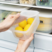 厨房家用多工鞥冰箱保鲜盒食品级塑料材质透明密封可冷冻的储存盒