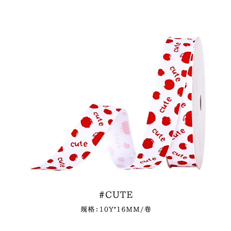 Nueva recomendar cinta de Yao Ming caja de regalo transfronteriza cinta de regalo flor correa de embalaje 9 M impresionante cinta de lunares