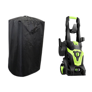 Garden Outdoor Cleaning Machine with Vents Protective Cover 420D Silver-coated Portable High Pressure Cleaning Machine Dust Cover