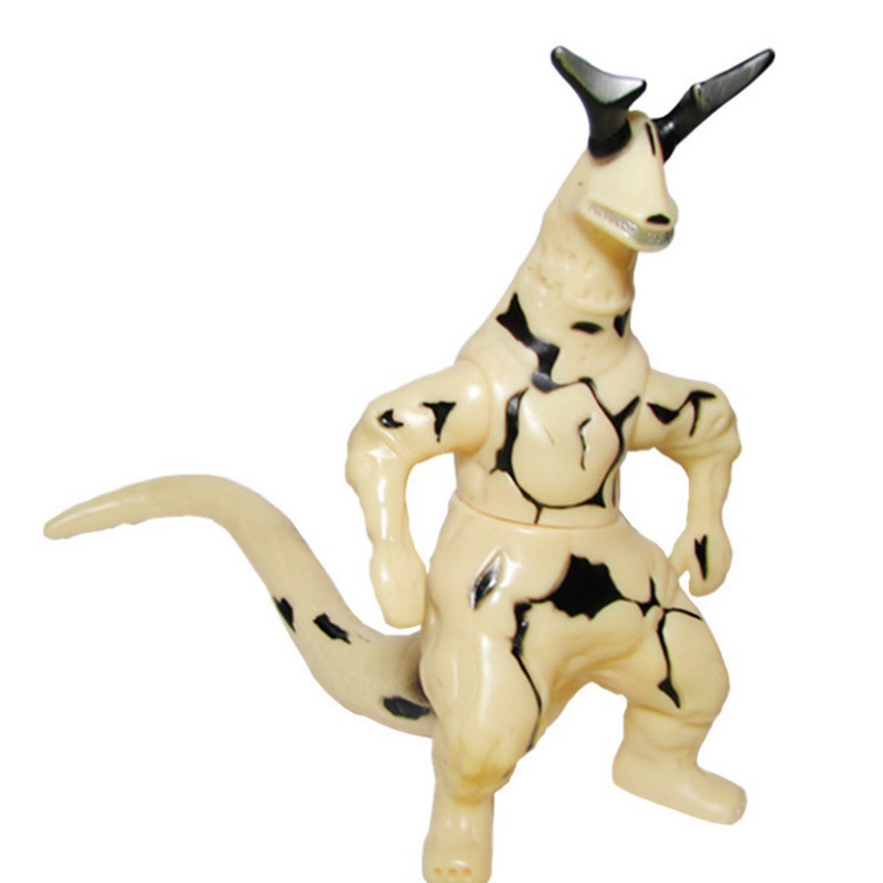 Genuino autorizado Jinjiang Ultraman Soft Goma Monster Toy Ai Lei Wang Lei De Wang Ge Mora Gudun Boy Gift