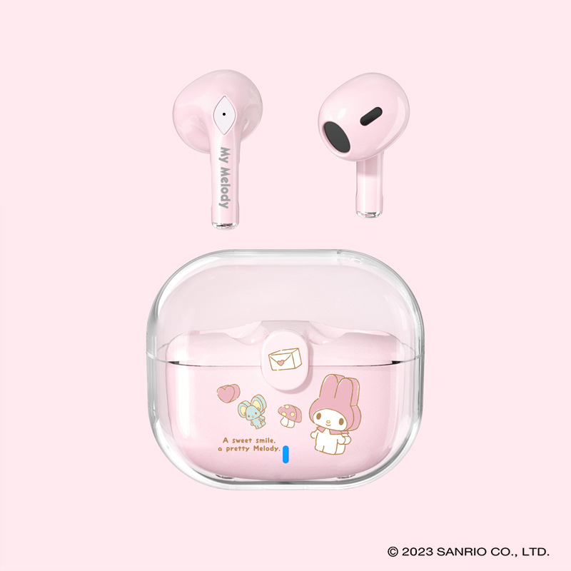 サンリオ Bluetooth ヘッドセット 新品本物 女の子専用 高価値 ゲーム スポーツ 超長持ち 親友ギフト|undefined