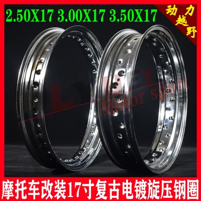 Hub steel rim retro 17