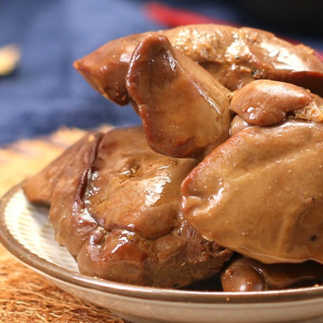 Zhiwei Ke Lion Head Goose Liver with Old Cantonese Flavor, Spicy and Savory Aroma, Ready-to-Eat Internet-Famous Snack for Whetting the Appetite, Wholesale