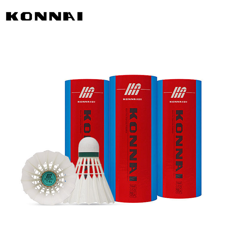 KONNAI T10 principiantes principiantes resistencia al juego universidad campus educación física fábrica de bádminton comercio mayorista