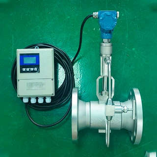 分体式智能涡街压力补偿型压缩空气氮气蒸汽流量计积算仪气体仪表