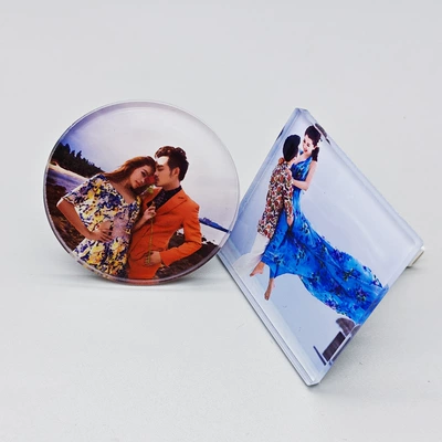 Thermal transfer acrylic car aromatherapy clip sublimation car decorative film cross-border new car aromatherapy film