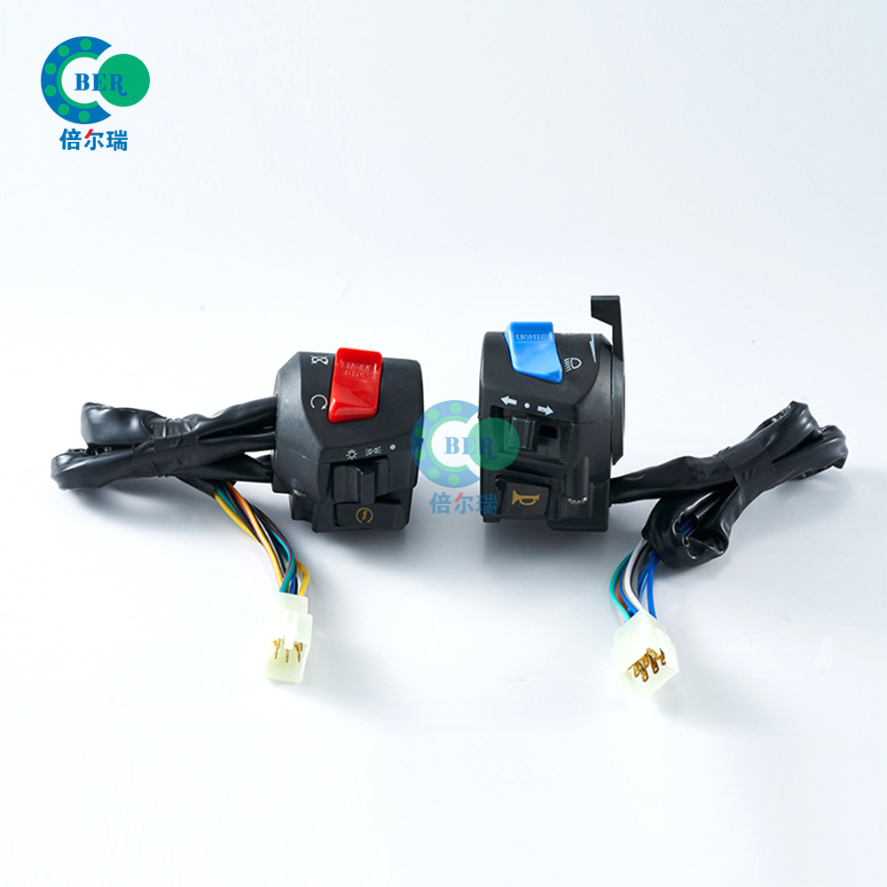 Fábrica recta CG150 GL125 interruptor de control de motocicleta interruptor de mango de motocicleta