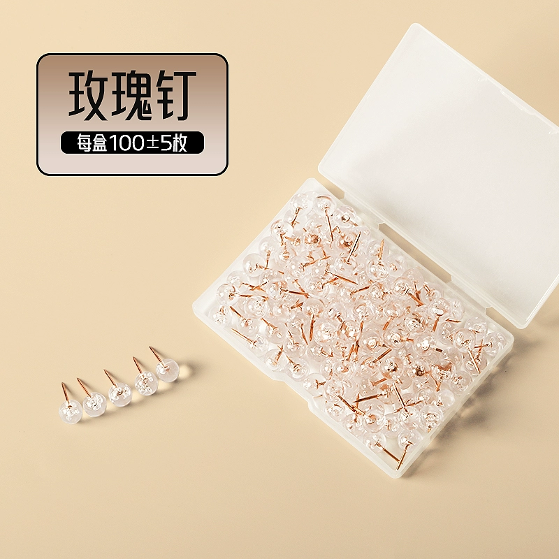 Розовые гвозди 100 шт/коробка войлочных досок