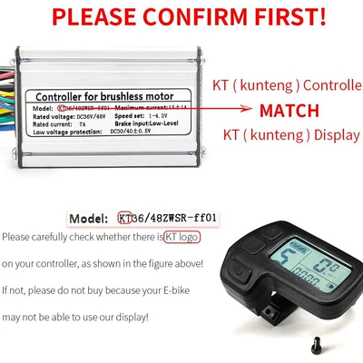 Assembly Kunteng Kt-Lcd11 – Elektromobil cihazları