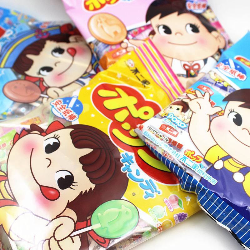 漫画かわいいスナック自封袋ロリポップクッキーキャンディー袋食品封袋喜糖袋キャンディー包装袋|undefined