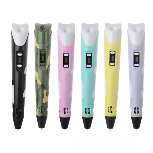 Factory Direct Supply 2nd Generation 3D Printing Pen Stereo Painting Doodle Pen Cross-Border E-commerce Bestseller Children's Gift Student