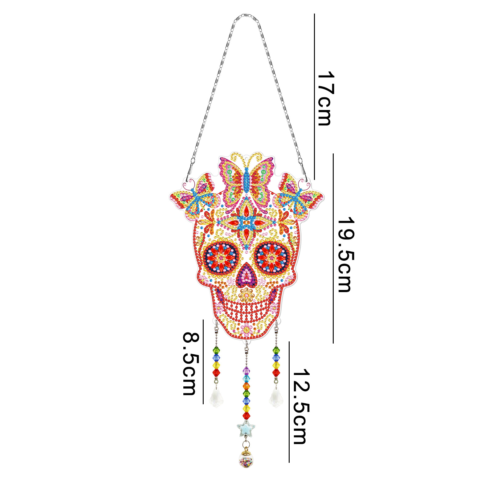 Accesorios para pintura de diamantes, adornos colgantes DIY, bordados de diamantes de imitación hechos a mano, cuadros colgantes de PVC, pinturas decorativas con cuentas, disponibles para distribución y venta al por mayor.