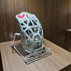 鼠标展示架亚克力多层支架透明炫彩收纳架机械键盘笔记本置物架