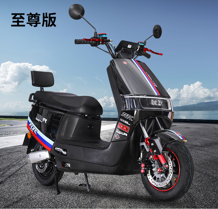 New Long-Distance Running King Electric Vehicle 72V Double Electric Motorcycle 60V Battery Vehicle High-Power High-Speed Electric Motorcycle Wholesale