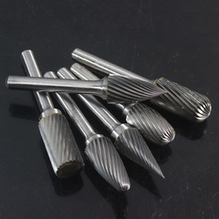 硬質合金旋轉銼內磨頭電鑽挫刀打磨工具電動洗刀擴孔鎢鋼銑刀鑽頭