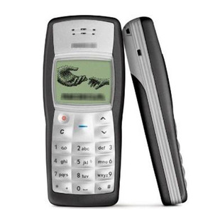 Cross-border foreign trade 1100 mobile 2G GSM non-smart machine straight button for the elderly student mobile phone dual card