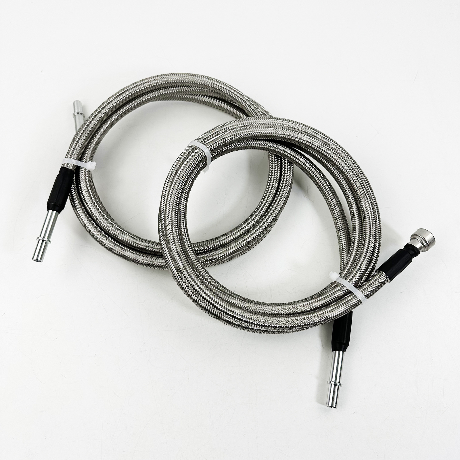 819-846 Repair Line Flexible Stainless Steel Braided Fuel Line Kit Compatible with 2004-2010 Chevrolet
