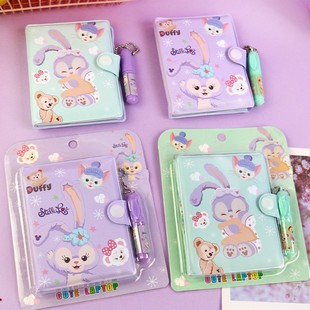 Star Dew Notebook Girl Cartoon Animation Cute Little Notebook Primary School Student Diary Portable Gift Small Prize