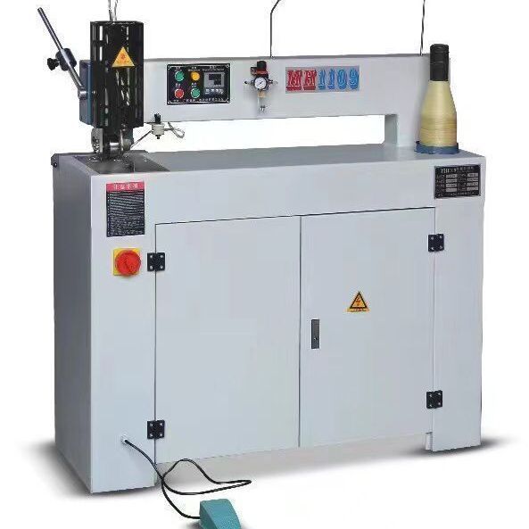 MH1109/MH1114薄木单板拼缝机变频薄木片拼板机可调速自动拼缝机