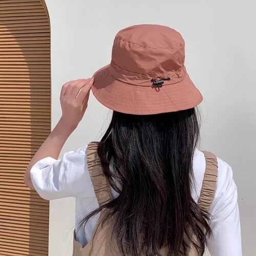 Sun Protection Fisherman Hat for Women Outdoor Hiking Fishing Casual Versatile Portable and Foldable Thin Quick-Drying Sun Hat