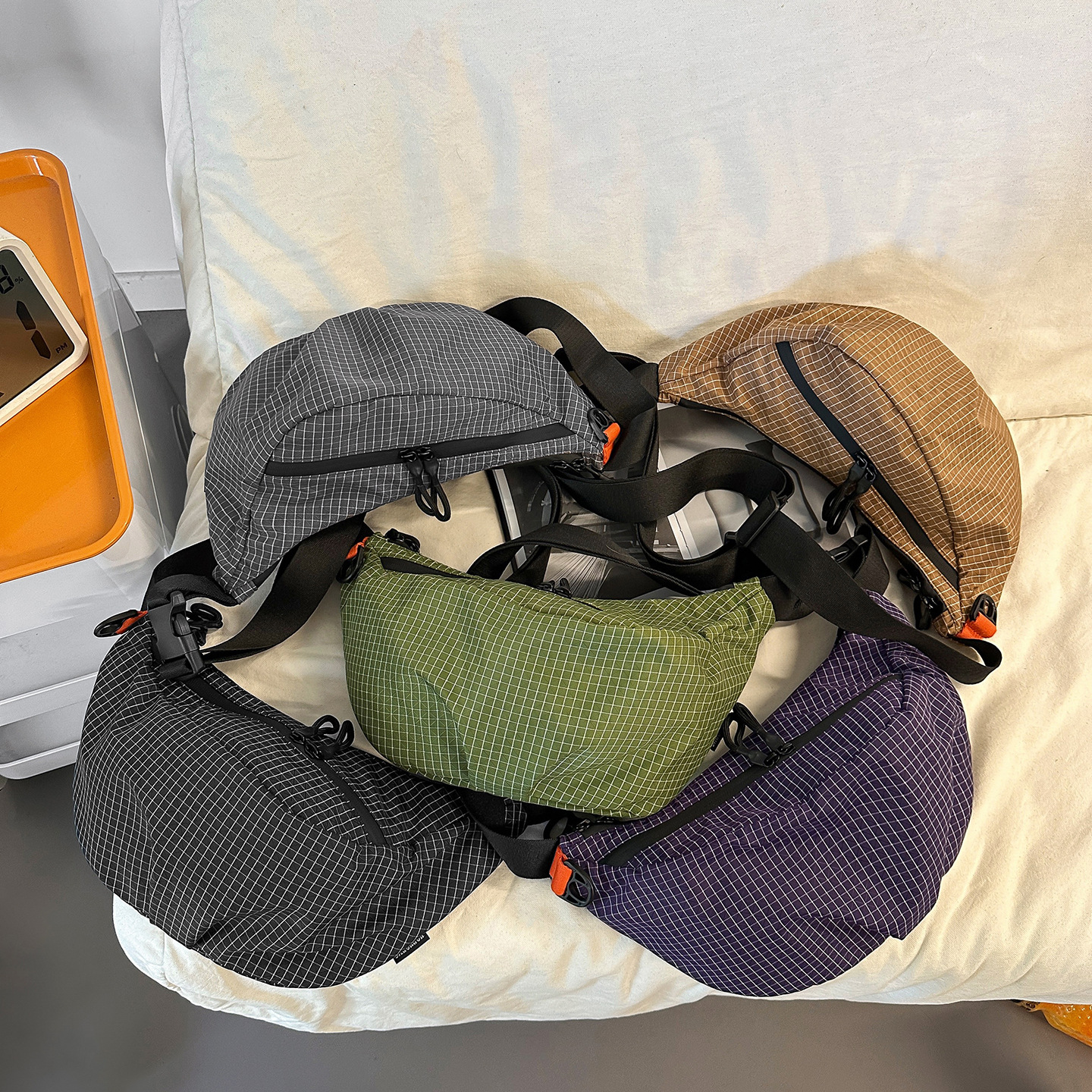 001 Cross-Border Outdoor Lightweight Chest Men 2025 Autumn Single Shoulder Crossbody Large Capacity Casual Sports Waist Bag_voghion.com