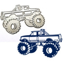 diy越野车金属压花碳钢刀模切纸模蚀刻切割刀模