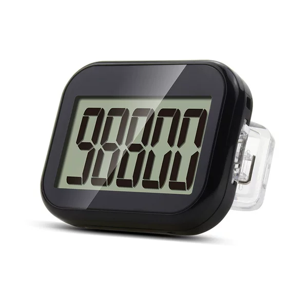 3D Pedometer Built-In Battery Walking Running 10 Step up Counting 360 Degree Sensing Store Gift Sales Pedometer