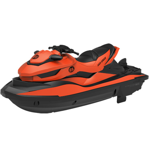 Cross-border remote control boat high-speed speedboat model boat children's water ship toy electric high-horsepower waterproof summer