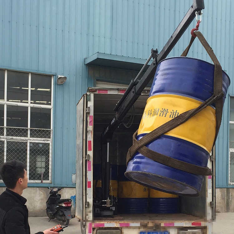 HY0.8Z-4 1吨折臂厢货式起重机 箱货车配小型液压折臂吊