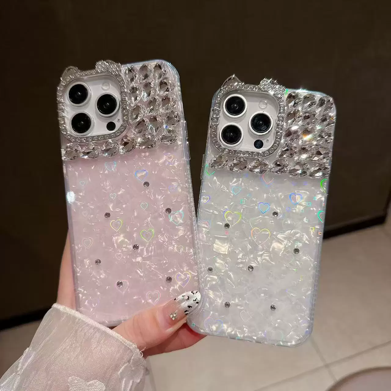 Apple, (-border trading), diamond compatible phone case, iPhone14, iPhone17 Pro, protective case