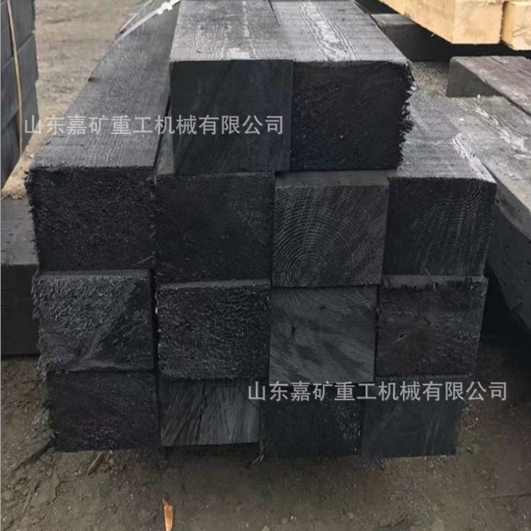 批量生产油浸枕木 使用年限长油浸枕木 2500*220*160mm油浸枕木
