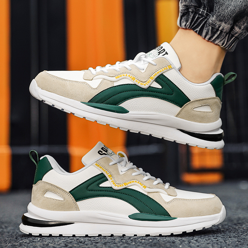 Zapatos de hombre verano 2024 nueva moda malla transpirable deportes casual correr juventud papá todo fósforo zapatos de moda