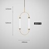 Modern and minimalistic design bar ceiling lamp for living room for bed, light luxury style