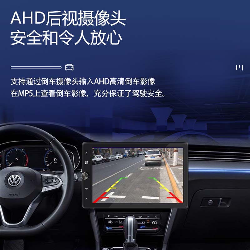 10.4 inch Carplay single ingot MP5 player 360 Rotating capacitive touch screen car Bluetooth radio