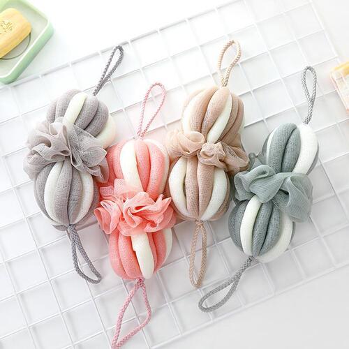 New type of stretchable bath ball, bath ball, bath ball, bath flower, back rub, foaming toiletries wholesale