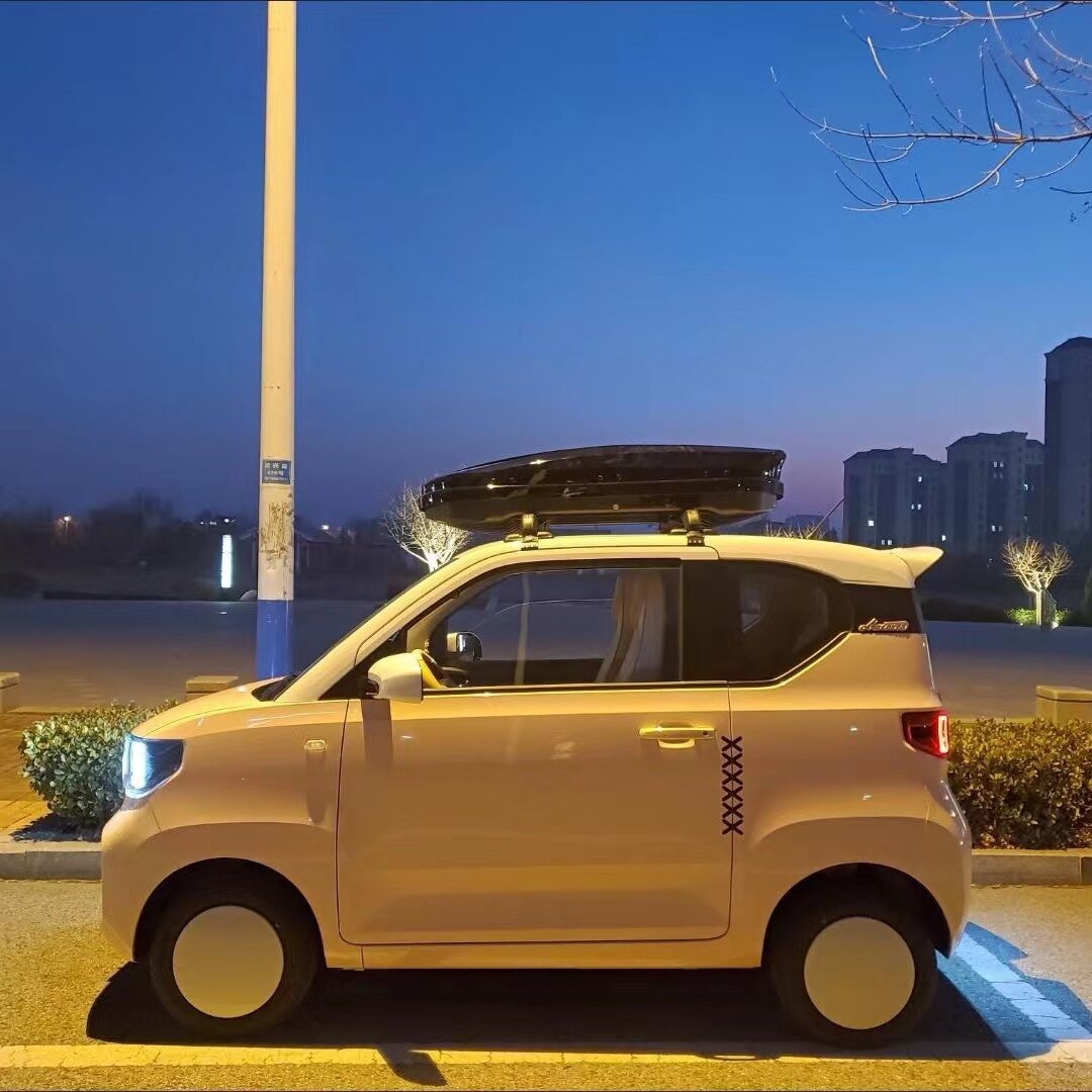 Suitable for Wuling Hongguang mini roof luggage box, third-generation macaron luggage rack, small SUV roof luggage box