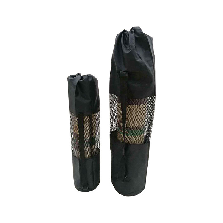 厂家直销210D涤伦圆底束口袋支架鱼杆瑜珈垫收纳袋支架收纳袋现货