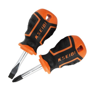 One-word Phillips manual screwdriver head with magnetic mini short screwdriver set toolbox
