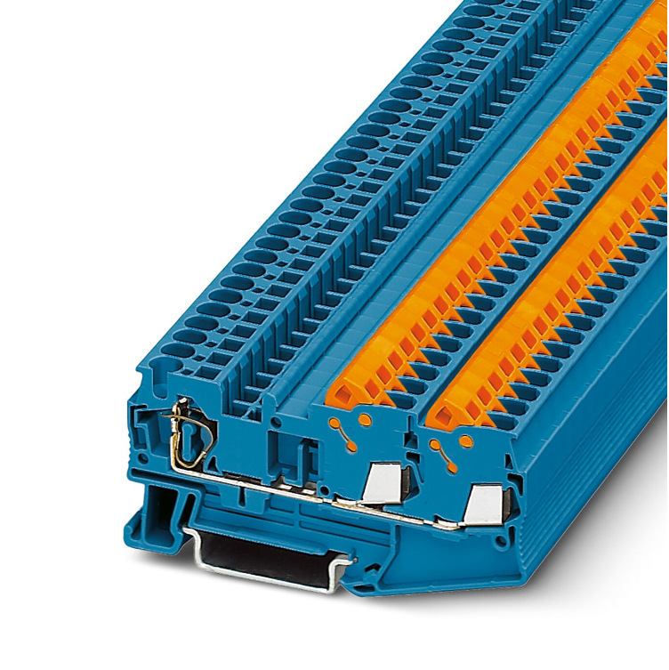 菲尼克斯直通式接线端子QTCS 2,5-TWIN BU - 3050345凤凰端子原装