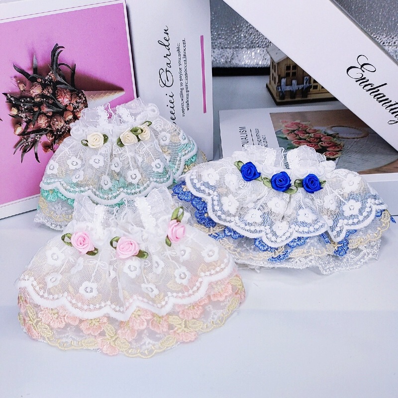DIY Doll Clothes, Cute Doll Accessories, Rose Dress, Lop-Eared Rabbit, Labubu Plush Toy Clothing Wholesale