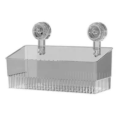 吸盘置物架卫生间免打孔浴室厕所洗漱台挂墙上收纳架子壁挂收纳盒