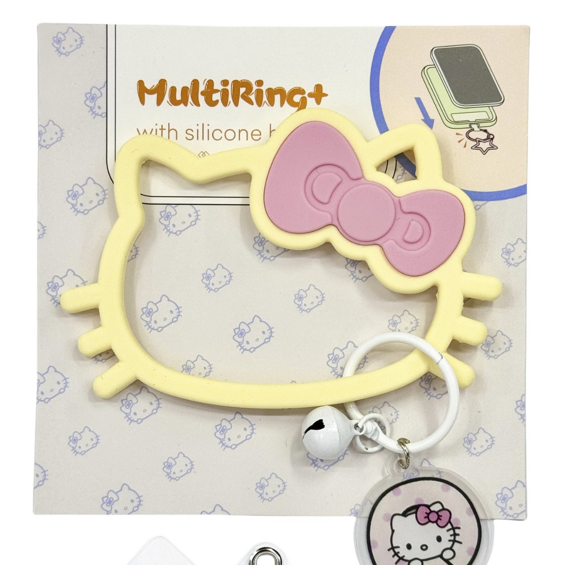 Buca hecha a mano ins viento de alta calidad Kitty gatos pulsera de silicona móvil colgante de moda corto colgante