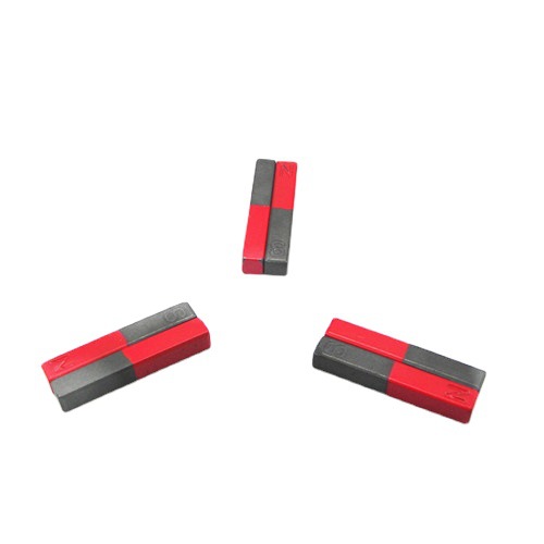 厂家供应教学磁力棒 NS极标记磁力棒 永磁铁铝铁硼益智教学铁氧体