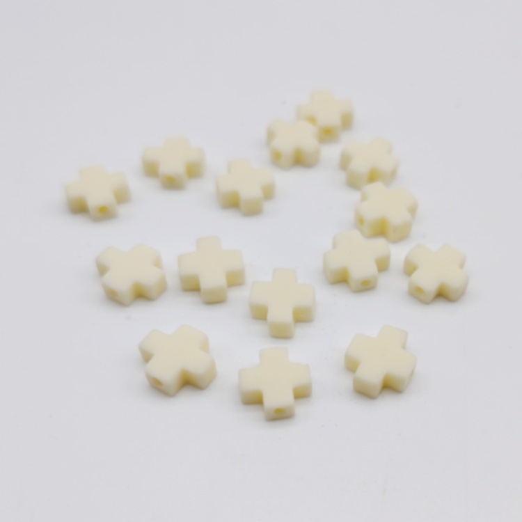 Imitation ivory cross