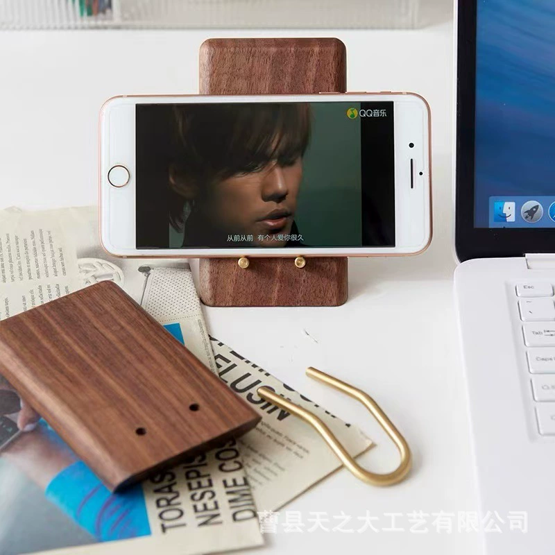 Деревянные кронштейны для мобильных телефонов настольные ленивые люди, преследуя драму для мобильных телефонов, съемные планшетные стойки для мобильных телефонов