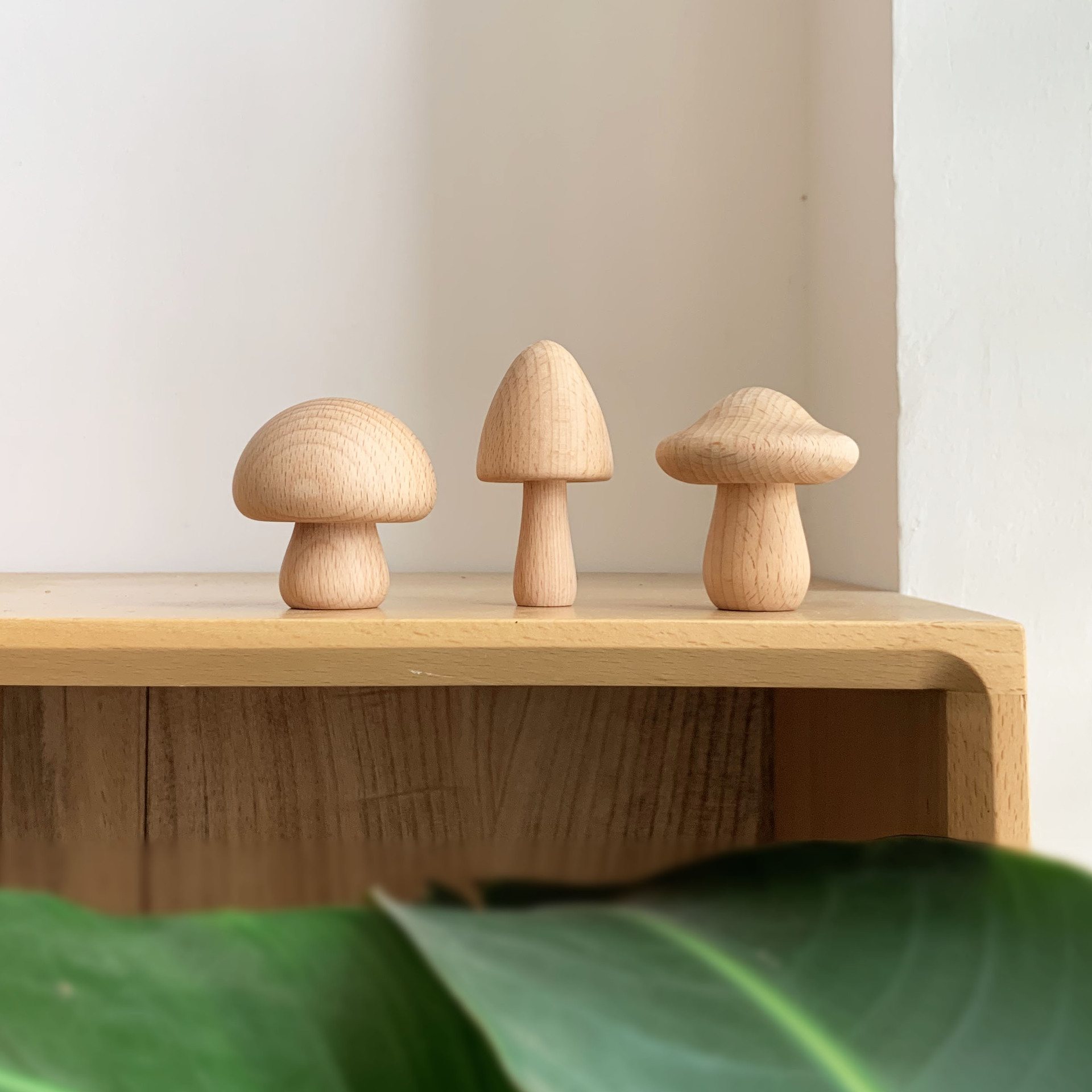 Decoración de madera maciza japonés lindo seta decoración hecha a mano exquisito pequeño árbol moderno minimalista gabinete estante Decoración