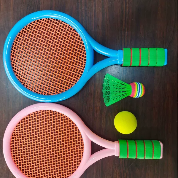 Children's Badminton Racket 2-4 Years Old 3 Baby Educational Toys Family Interactive Boys and Girls Outdoor Tennis Racket